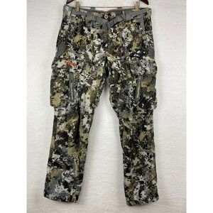 Sitka Gear Stratus Pant Mens Large Optifade Elevated II Camo Gore-Tex 50090